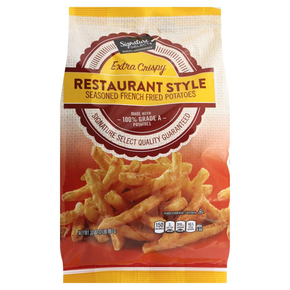 Signature Select Extra Crispy Restaurant Style French Fries (32 lbs)