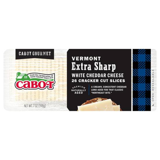 Cabot Vermont Extra Sharp Cheddar Cheese (26 ct)