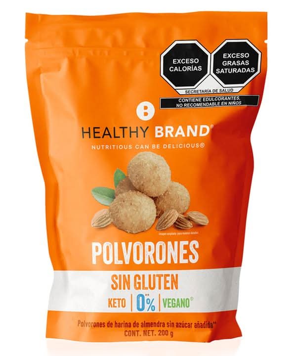 Healthy Brand · Polvorones sin gluten (200 g)