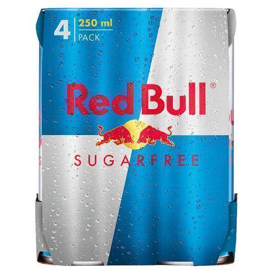 Red Bull Sugar Free 4x250ml