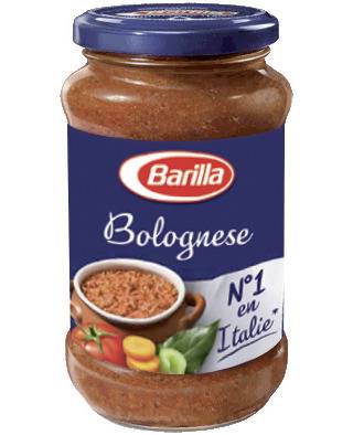 Sauce bolognaise BARILLA - le pot de 400g