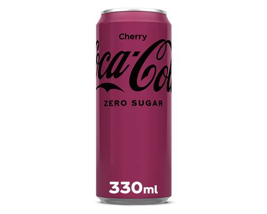 0,33 liter Coca-Cola Cherry Zero