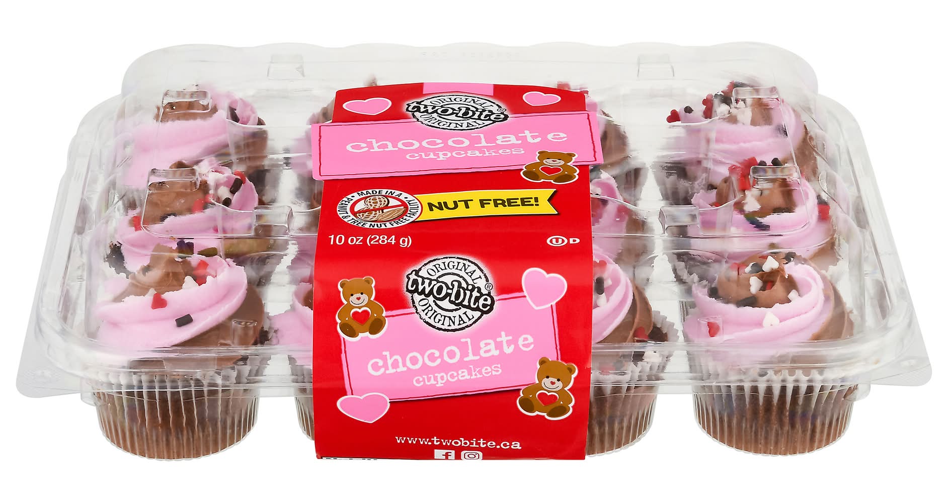 Two-Bite Cupcakes, Chocolate (2.18 lbs, 12 ct)