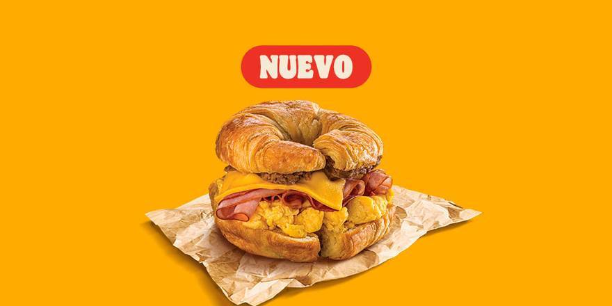 Croissan'wich Huevo y Jamón