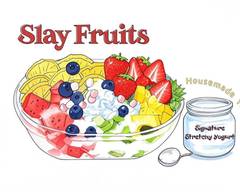 Slay Fruits l Fruit Mix(Unlimited Fruits & Toppings)