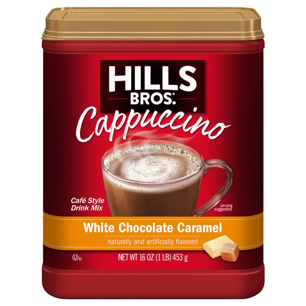 Hills Bros. Cappuccino White Chocolate Caramel Drink Mix (1 lbs)