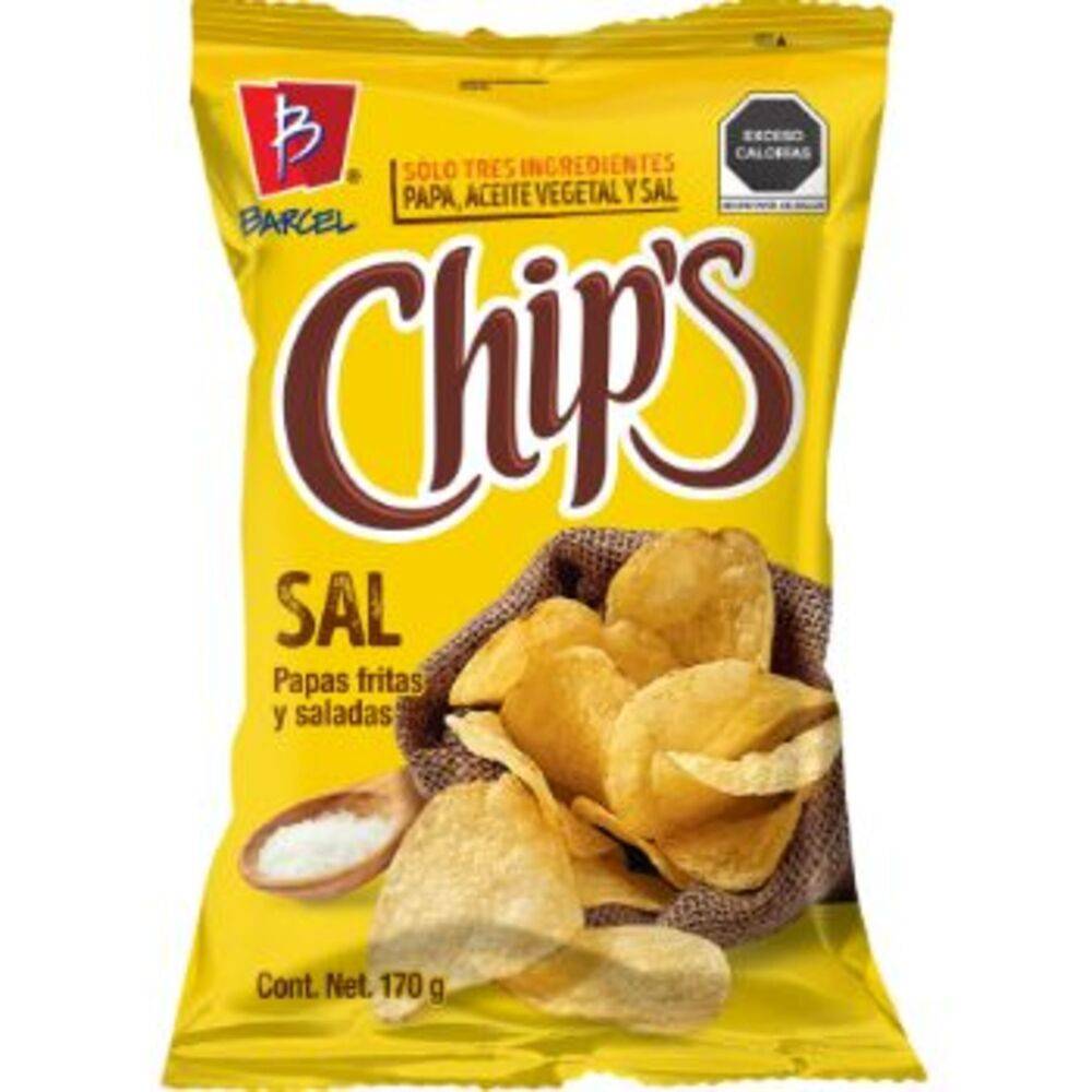 Chip's papas fritas con sal