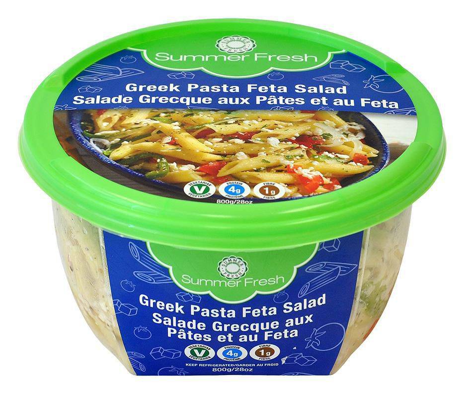 Summer Fresh Greek Pasta Feta Salad (800 g)