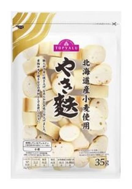 イオントップバリュ ＴＶやき麩北海道産小麦 ３５ｇ