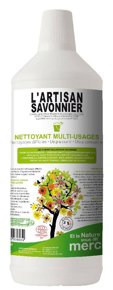 L'Artisan Savonnier - Nettoyant multi-usages (1L)