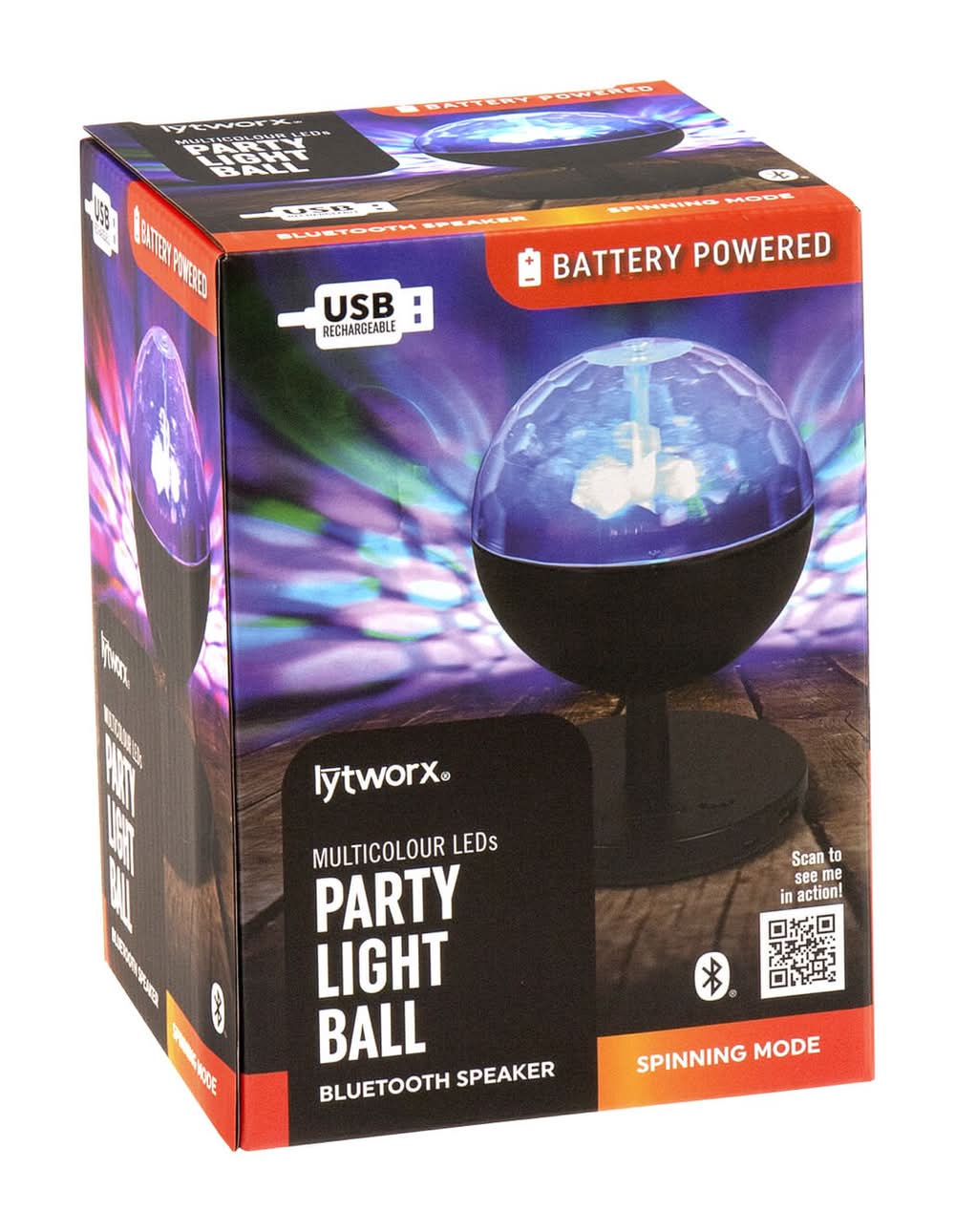 Lytworx Multicolour Party Light Ball