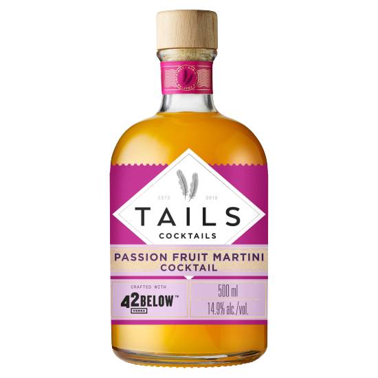 Tails Passion Fruit, Martini Cocktail (500ml)