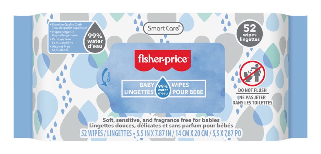 Fisher-Price Water Wipes (52 ct)