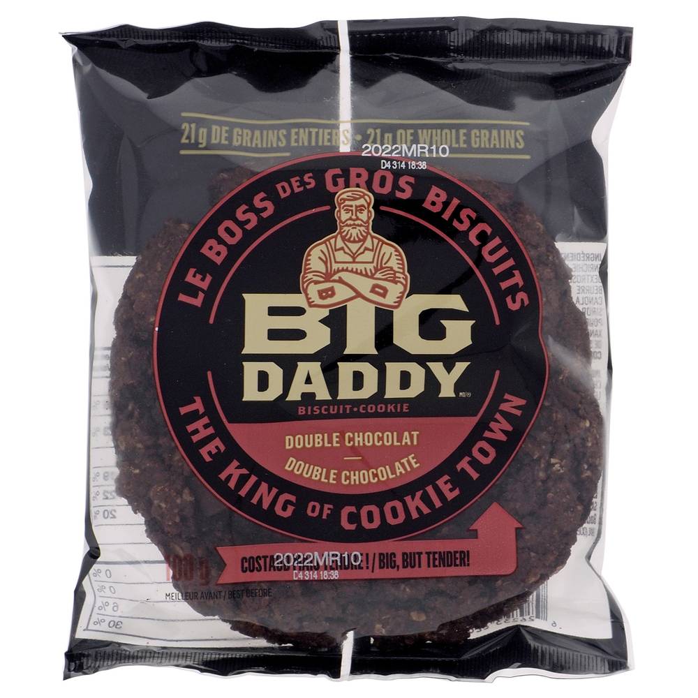 BIG DADDY Biscuits double chocolat
