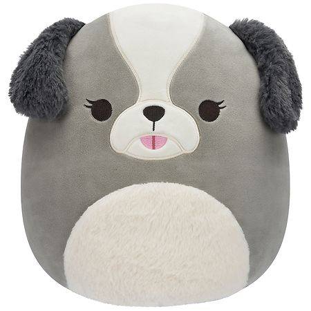 Squishmallows Shih-Tzu Toy, Grey