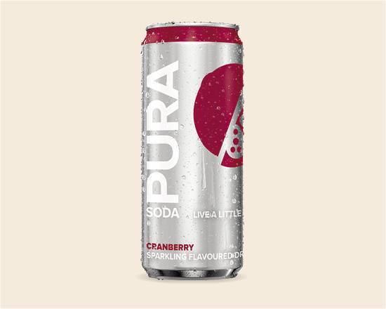 Pura Soda - Cranberry