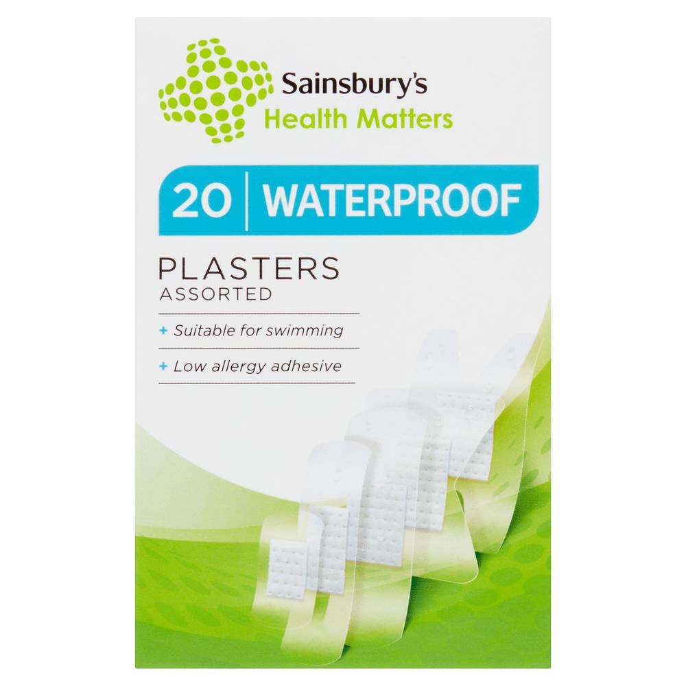 Sainsbury's Waterproof Plasters x20