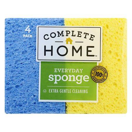 Complete Home Cellulose Sponge (4 ct)