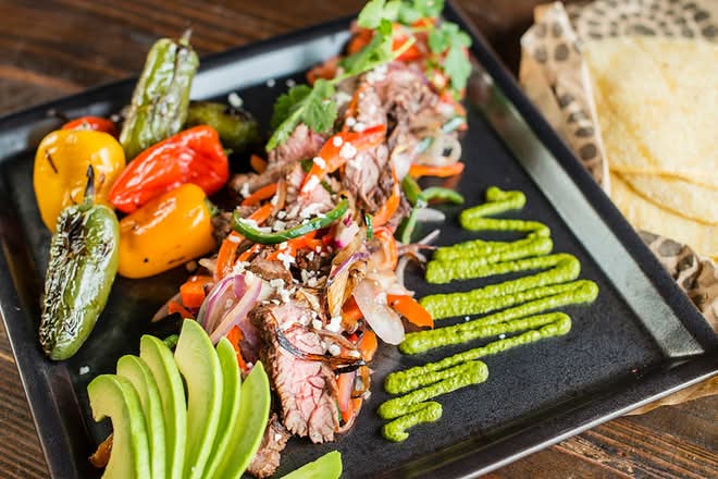 FAJITAS AGAVE SHRIMP