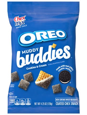 Chex Mix Muddy Buddies Cookie & Cream 4.25oz
