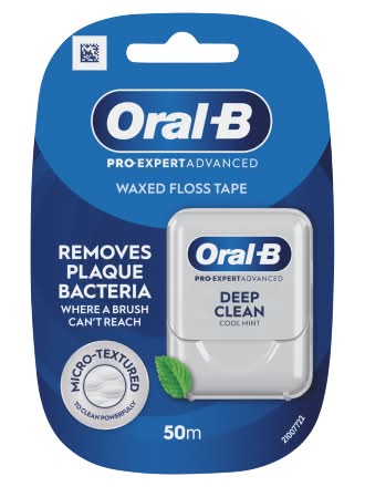 Oral-B Cool Mint, Pro Expert Advanced Waxed Dental Floss Tape