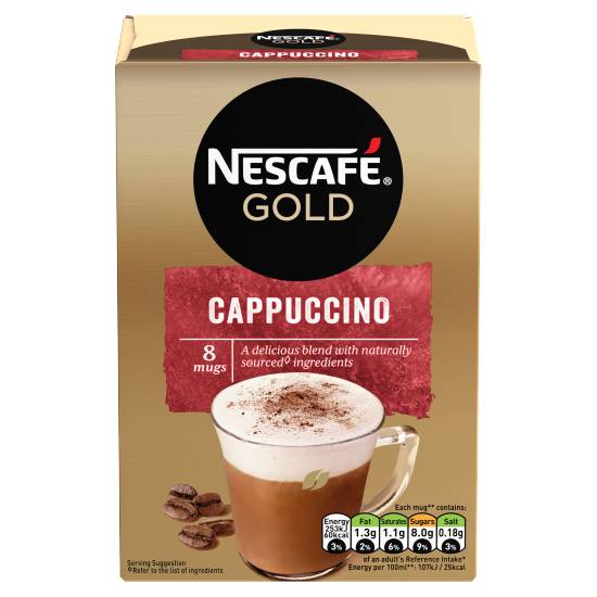 Nescafé Cappuccino Instant Coffee (124 g)