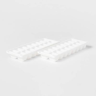 Brightroom Ice Cube Tray, White (2 ct)