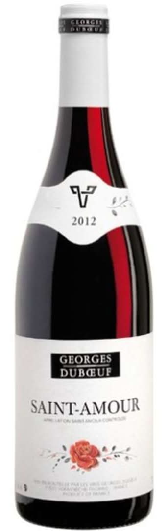 Georges Duboeuf - Vin rouge saint-amour aop, 2012 (750ml)