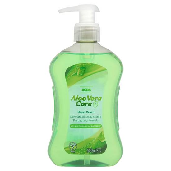Asda Aloe Vera Care + Hand Wash 500ml