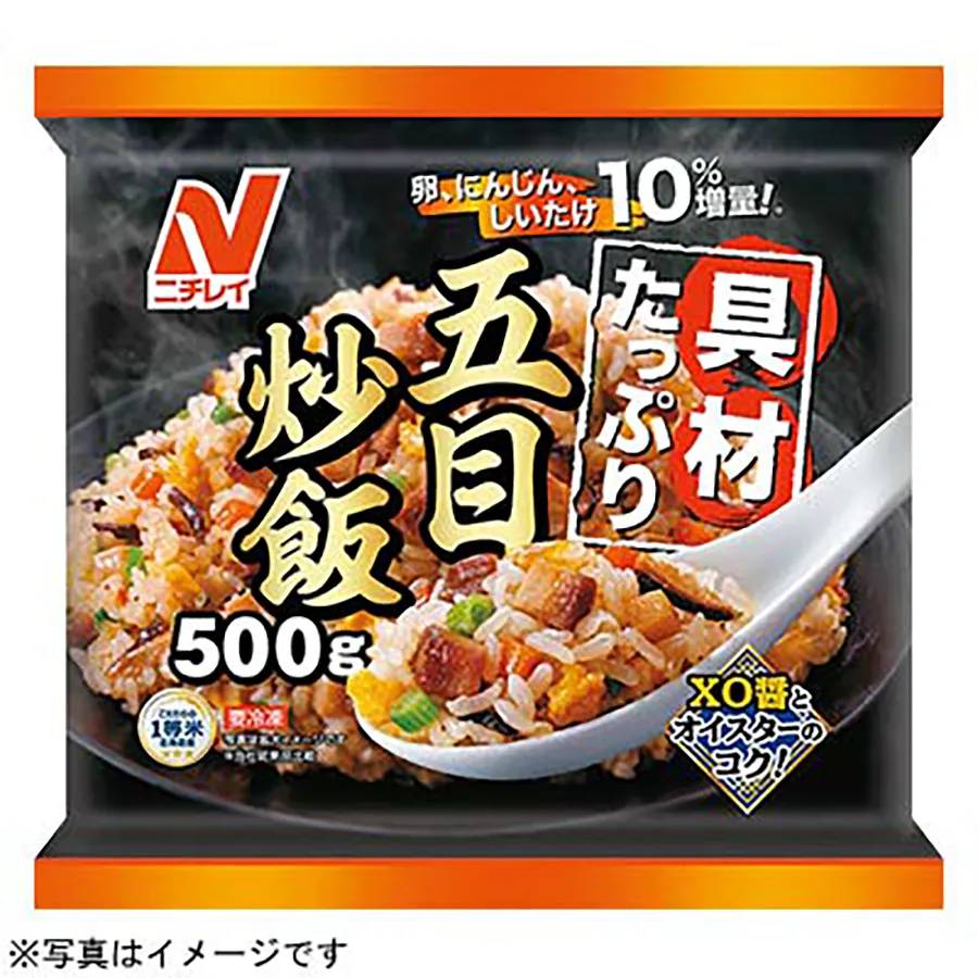 ニチレイフーズ 具材たっぷり五目炒飯 (500g)
