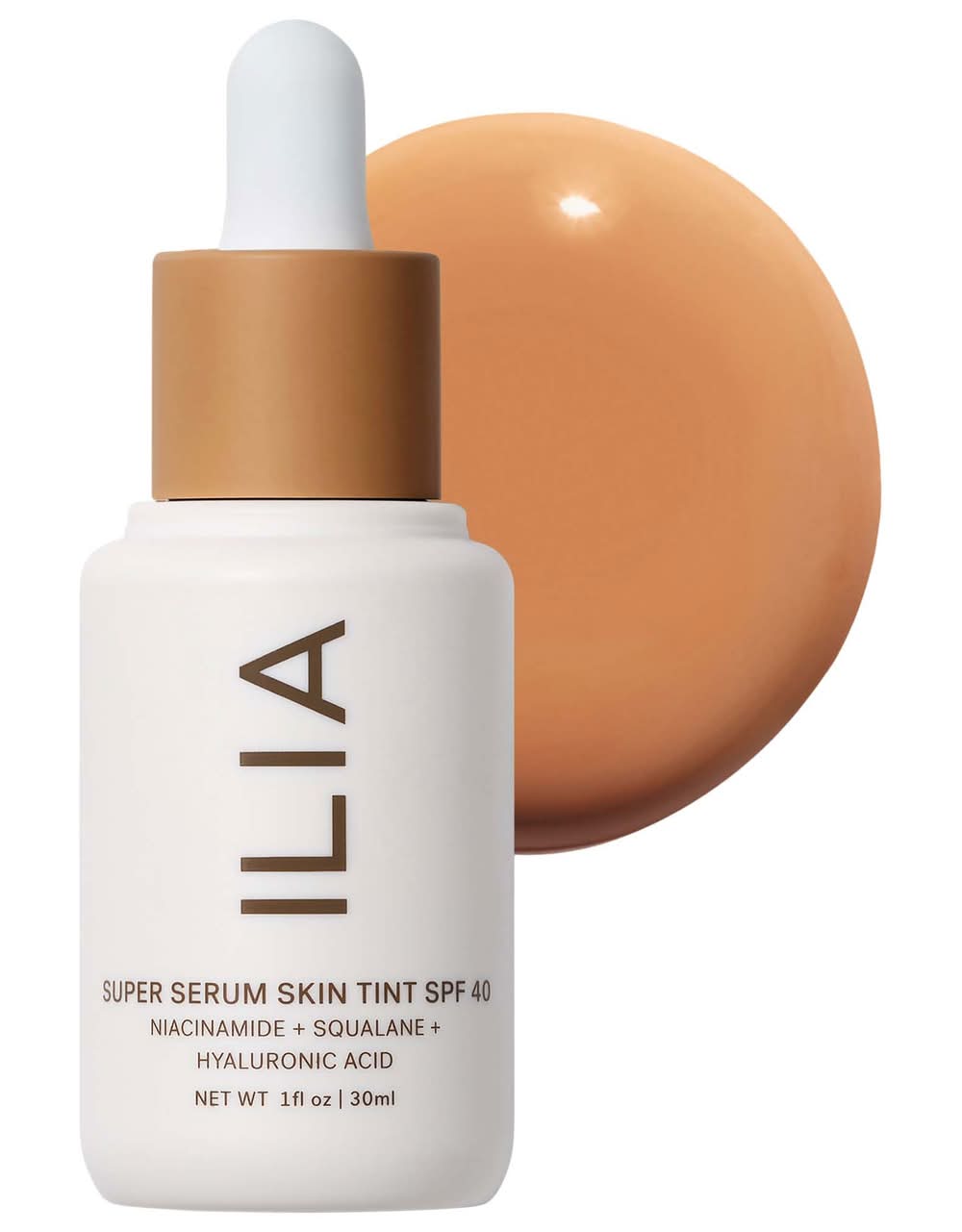 Ilia Super Serum Skin Tint SPF 40 - Hydrating Foundation Ramla Bay ST12.5