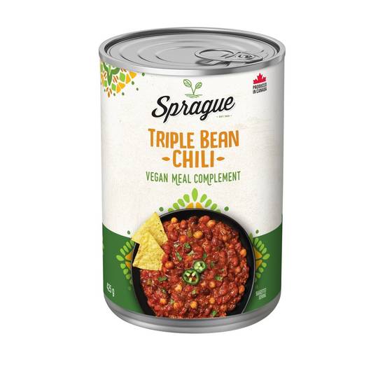 Sprague Vegan Triple Bean Chili (425 g)