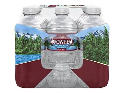 Arrowhead 100% Mountain Spring Water, 12 Oz., 12/Carton (12245743)