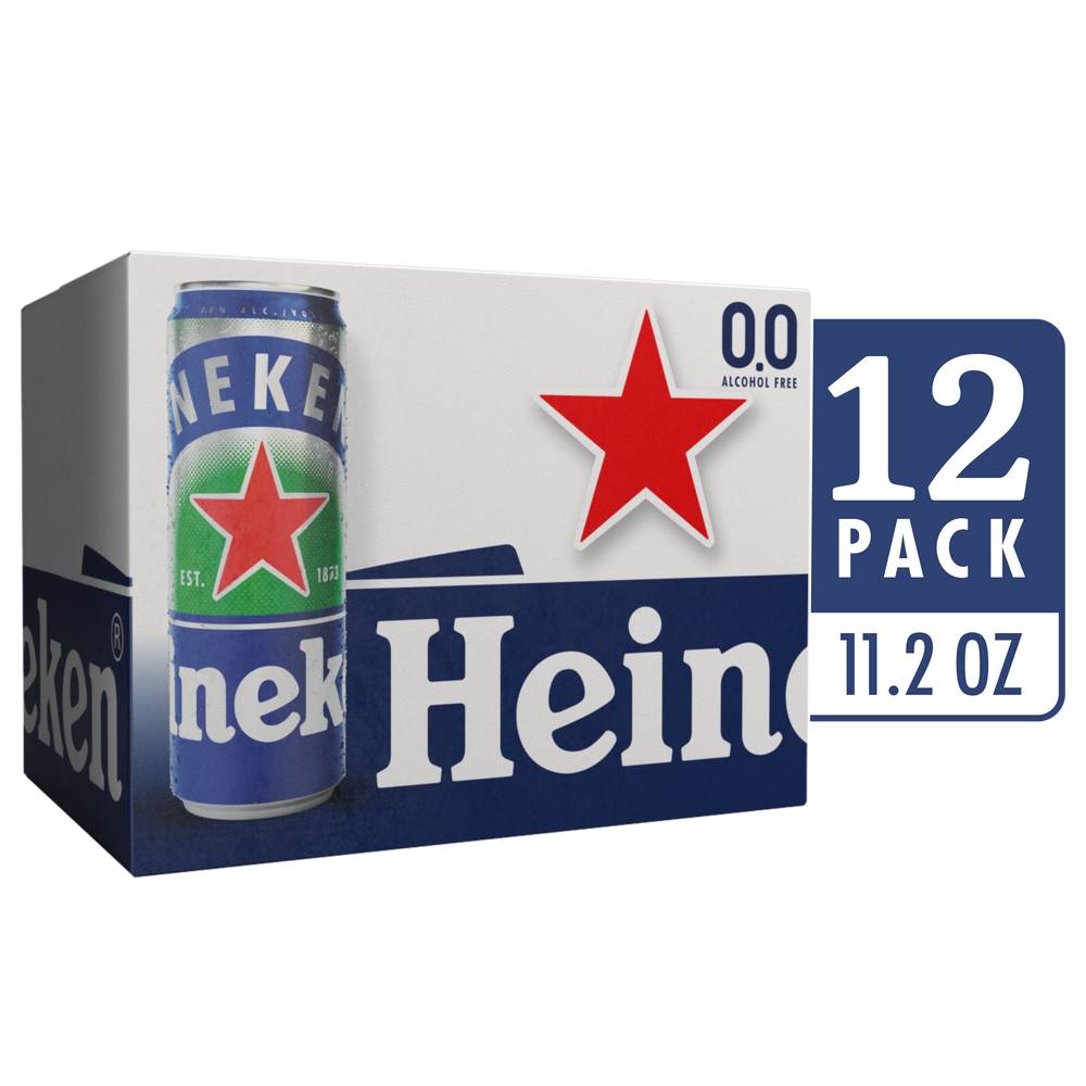 Heineken Non Alcoholic Beer (12 ct, 11.2 fl oz)