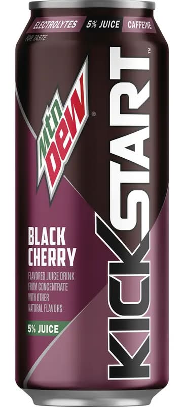 Mountain Dew Kickstart Black Cherry