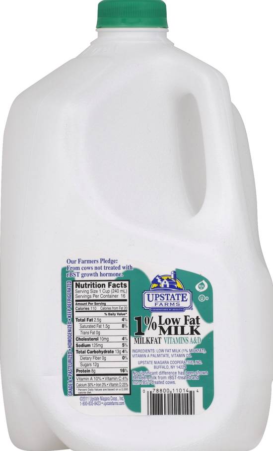 Upstate Farms 1% Low Fat Milk (1 gal)
