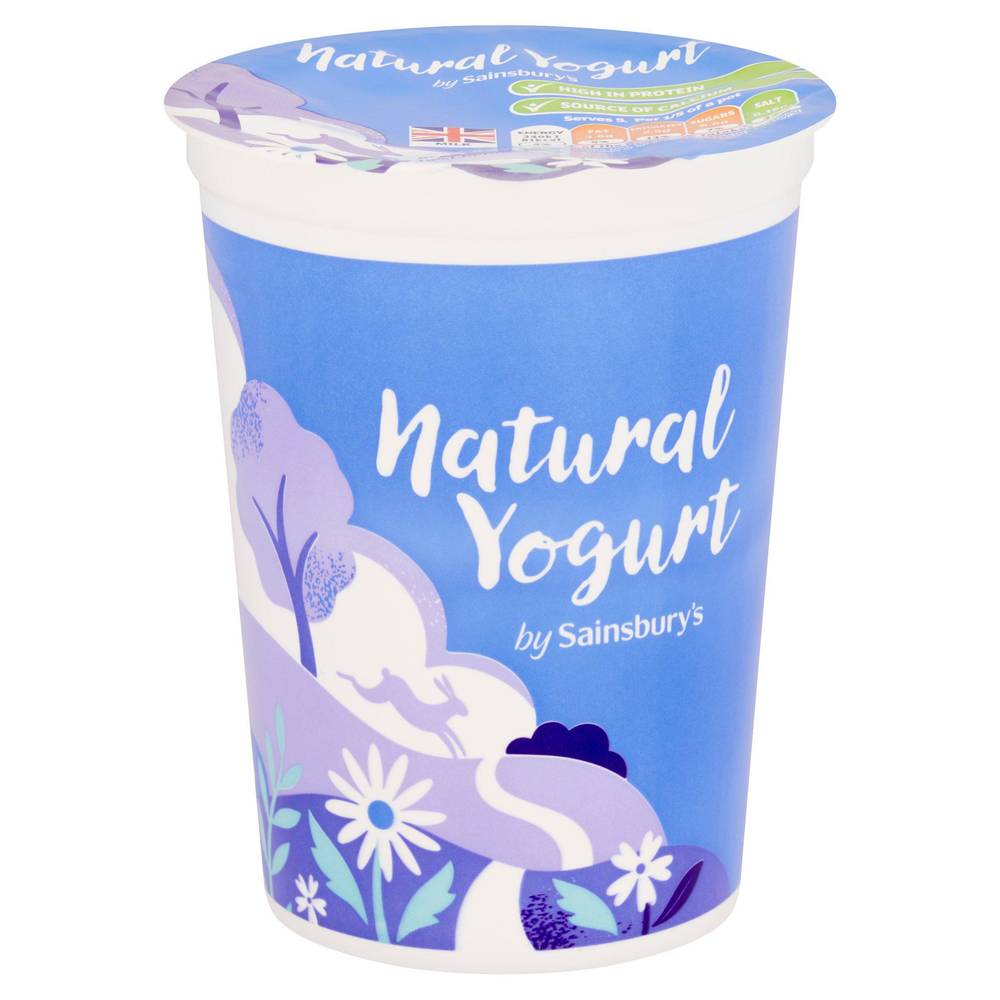 Sainsbury's Natural Yogurt 500g