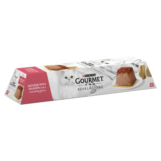 Purina Gourmet Revelations Mousse With Salmon (4 ct)