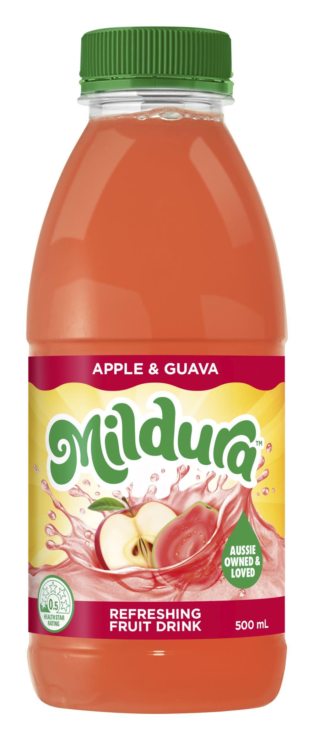 Mildura Apple & Guava Refreshing Fruit Drink (500mL)