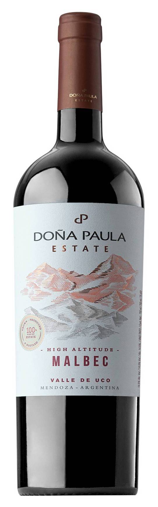 Dona Paula Malbec (750 ml) - 14.5% ABV