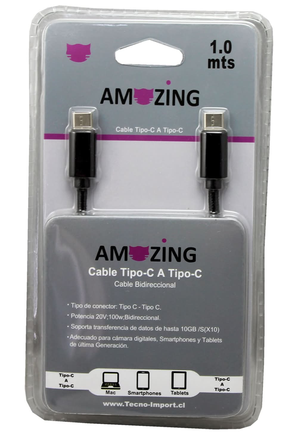 Amazing · Cable tipo c a tipo c (20 g)