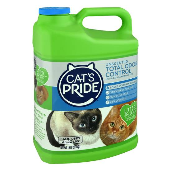 Cat's Pride Unscented Total Odor Control (15 lbs)