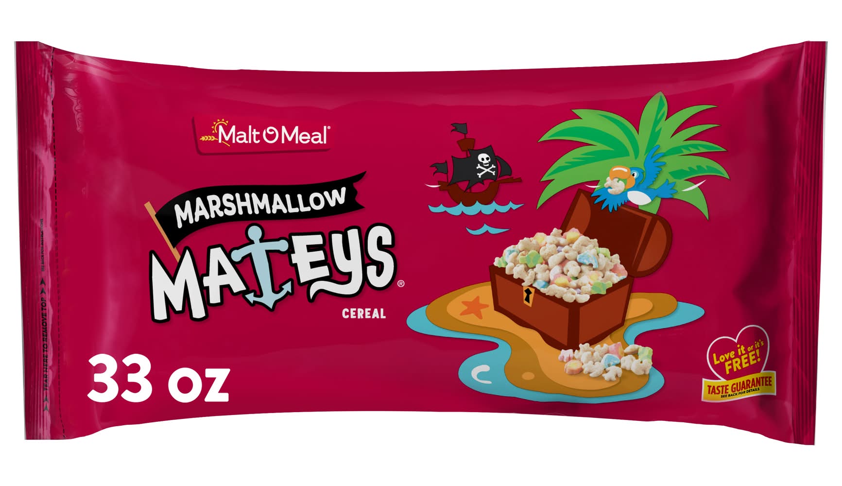 Malt-O-Meal Super Size Marshmallow Mateys Cereal (33 oz)