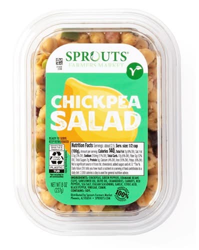Sprouts Chickpea Salad