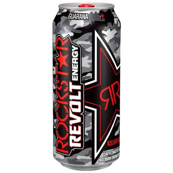 Rockstar rockstar revolt black cherry (473ml) - revolt black cherry energy drink (473 ml)