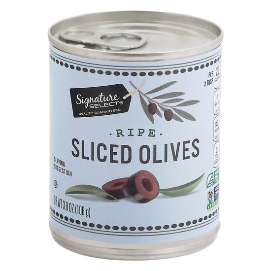 Signature Select Ripe Sliced Olives (3.8 oz)