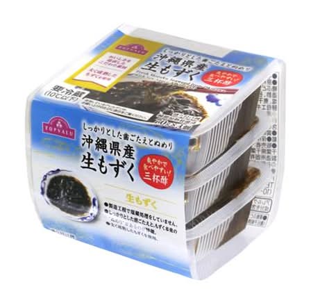 トップバリュ 沖縄県産 生もずく 三杯酢 (70g x 3)