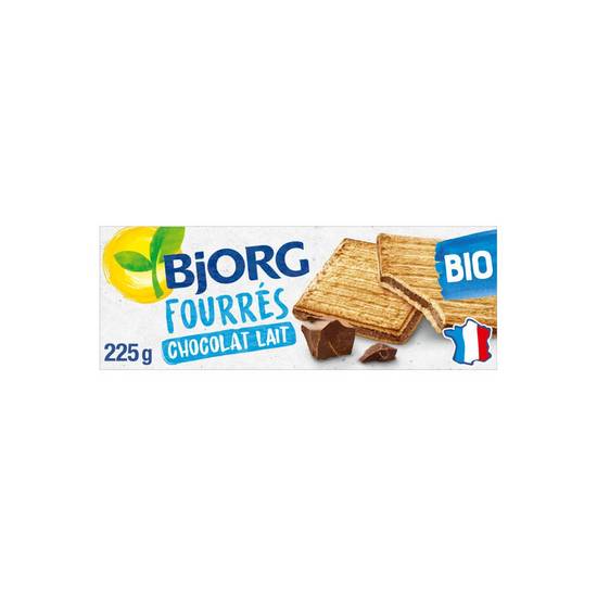 Biscuits chocolat au lait Bio Bjorg 225g