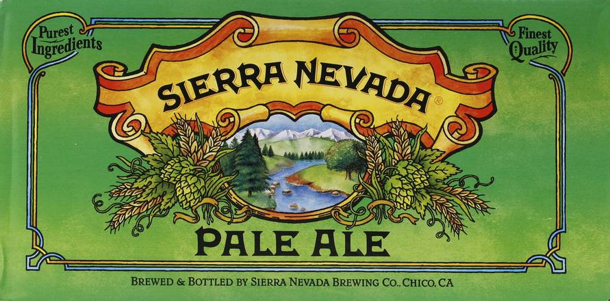 Sierra Nevada Pale Ale Beer 1980 (24 ct, 12 fl oz)