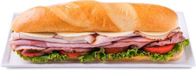 READY MEALS ROAST BEEF & CHEESE SUB SANDWICH LARGE